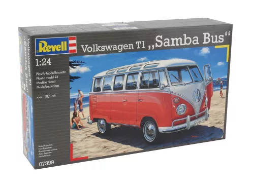 Revell VW T1 Samba Bus – 1:24 kisbusz makett
