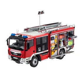   Revell MAN/Schlingmann HLF 20 VARUS 4x4 – 1:24 tűzoltóautó makett