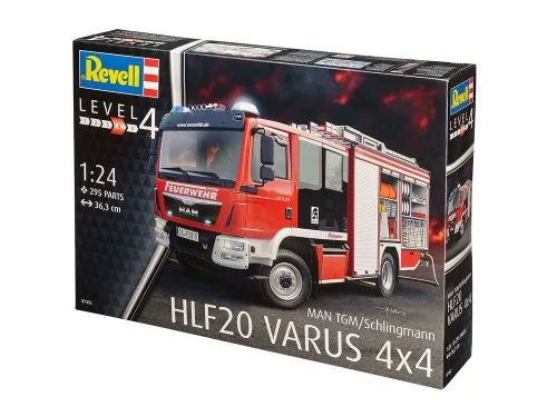 Revell MAN/Schlingmann HLF 20 VARUS 4x4 – 1:24 tűzoltóautó makett