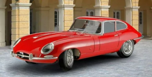 Revell Jaguar E-Type (Coupé) – 1:24 autó makett