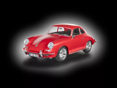 Revell Porsche 356B Coupé (75 Years of Plastic Modelling) – 1:16 autó makett