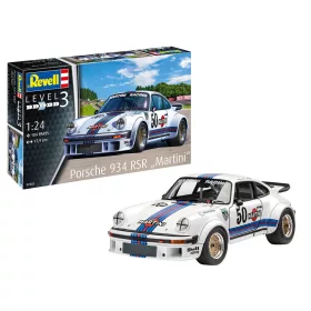   Revell Porsche 934 RSR "Martini" – 1:24 versenyautó makett