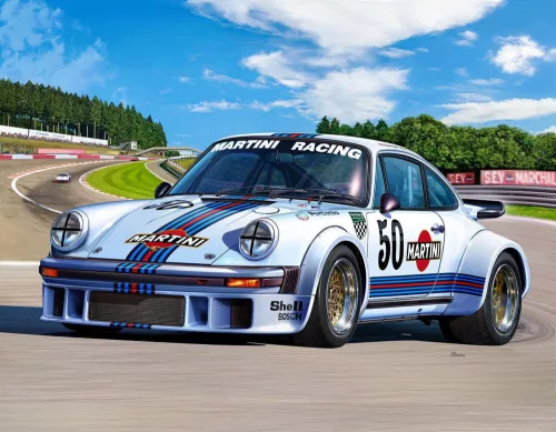 Revell Porsche 934 RSR "Martini" – 1:24 versenyautó makett