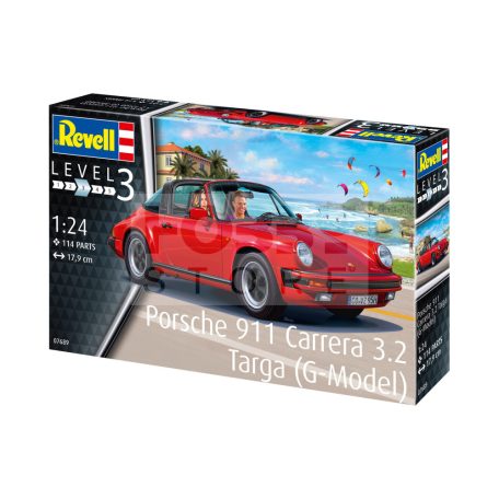 Revell Porsche 911 G Model Targa 1:24 autó makett 07689R