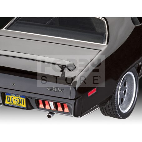 Revell Fast & Furious - Dominics 1971 Plymouth GTX 1:24 autó makett 07692R