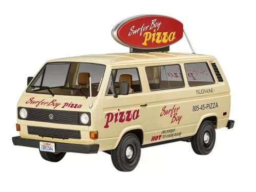 Revell Stranger Things VW T3 Bus Surfer Boy – 1:25 kisbusz makett