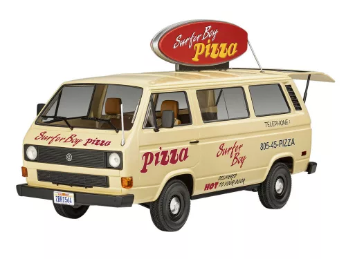Revell Stranger Things VW T3 Bus Surfer Boy – 1:25 kisbusz makett