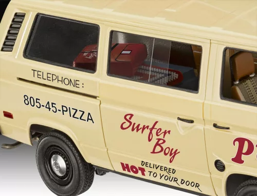 Revell Stranger Things VW T3 Bus Surfer Boy – 1:25 kisbusz makett