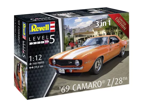 Revell '69 Chevy Camaro – 1:12 autó makett