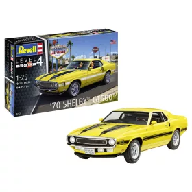 Revell '70 Shelby Mustang GT500 – 1:25 autó makett