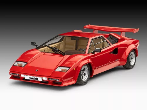 Revell Lamborghini Countach LP500S – 1:24 versenyautó makett