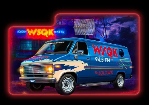 Revell Car Stranger Things – 1:25 autó makett
