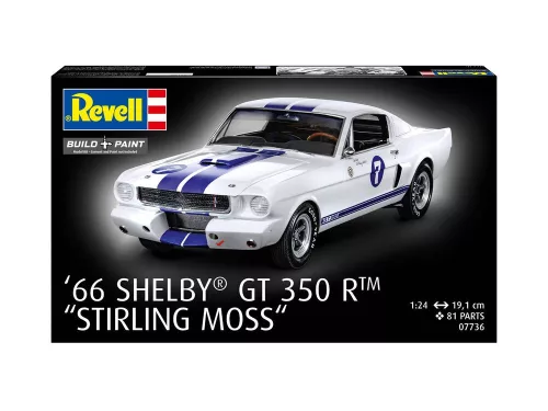 Revell 1966 Shelby GT 350 R Stirling Moss – 1:24 autó makett