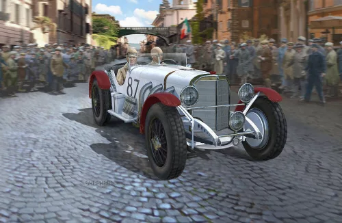 Revell Mercedes-Benz SSKL – 1:32 versenyautó makett
