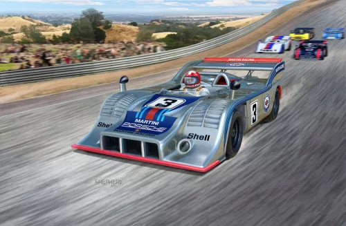 Revell Porsche 917/10 – 1:32 versenyautó makett
