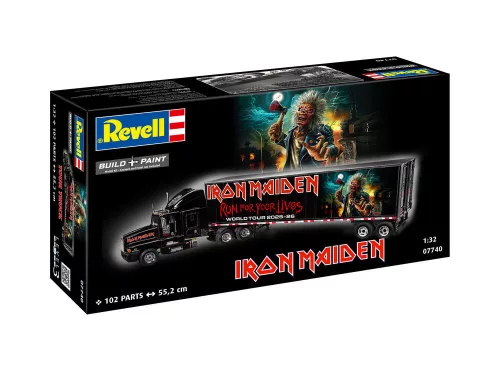 Revell Tour Truck Iron Maiden (50th Anniversary) – 1:32 kamion makett