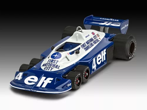 Revell Tyrrell P34/2 6-Wheeler – 1:32 versenyautó makett