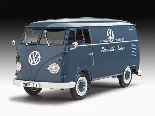 Revell VW T1 Panel Van - 75 Years of the VW T1 – 1:16 kisbusz makett