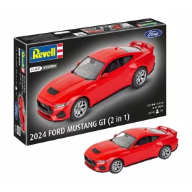 Revell Easy-click 2024 Ford Mustang GT – 1:25 autó makett