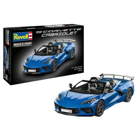 Revell Corvette C8 Cabriolet – 1:25 autó makett
