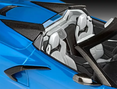 Revell Corvette C8 Cabriolet – 1:25 autó makett