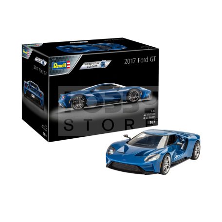 Revell Easy Click 2017 Ford GT "Promotion Box" 1:24 autó makett 07824R