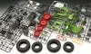Revell Fendt 728 Vario – 1:20 traktor makett