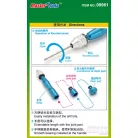 Master Tools Miniatűr és makettező fúró (High Quality Micro Hand Drill)  09961