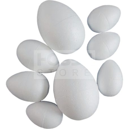 Polisztirol tojás 7 cm-es 20 db/csomag 10281