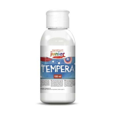 Pentart Junior Tempera festék fehér 100 ml 10970