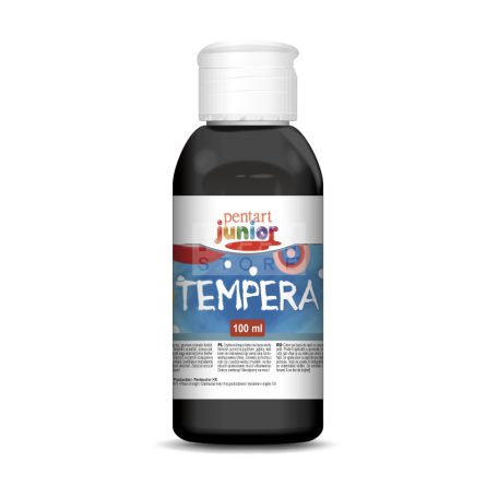 Pentart Junior Tempera festék fekete 100 ml 10971