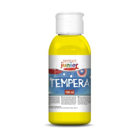 Pentart Junior Tempera festék sárga 100 ml 10977
