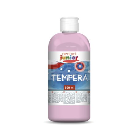 Pentart Junior Tempera festék világosrózsaszín 500 ml 11067