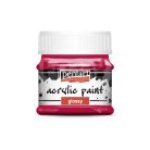 Pentart Fényes kármin színű akril bázisú hobbi festék 50 ml