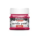 Pentart Fényes kármin színű akril bázisú hobbi festék 50 ml