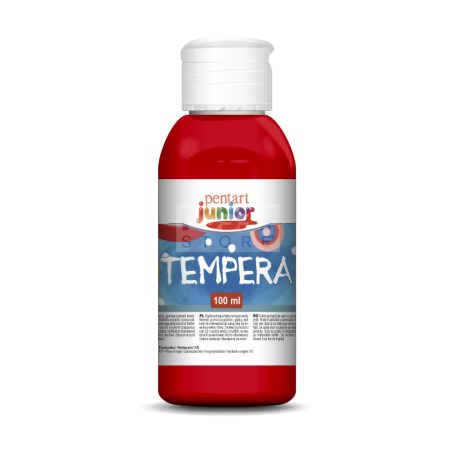 Pentart Junior Tempera festék tűzpiros 100 ml 11395
