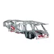 Revell Auto Transport Trailer – 1:25 autószállító pótkocsi makett