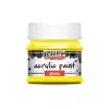 Pentart fényes akrilfesték - sárga 50 ml