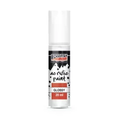   Pentart Fényes fehér színű akril bázisú hobbi festék 20 ml