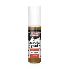   Pentart Fényes világosbarna színű akril bázisú hobbi festék 20 ml
