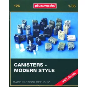 Plus Model Kanister modern – dioráma kellék makett