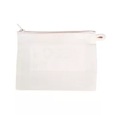 Papírzsepkendő tartó felül cipzáras 15x11 cm 128