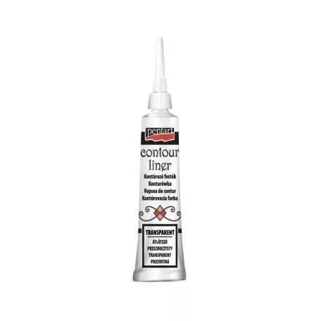 Pentart Kontúrozó festék átlátszó 20 ml 12866