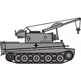 CMK Bergetiger Umbauset Turm - torony-átalakító készlet