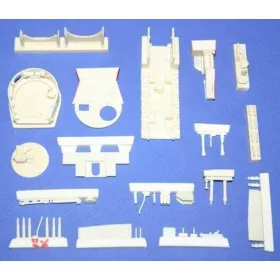   CMK Tiger I late version interior set für Revell-Bausatz - belsőtér-részletező készlet