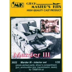   CMK Marder III Interior Set - belsőtér-részletező készlet