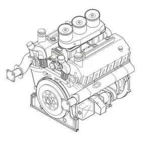   CMK Maybach HL 230 P45 - Ger. tank engine - német harckocsimotor
