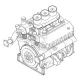CMK Maybach HL 230 P45 - Ger. tank engine - német harckocsimotor
