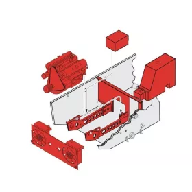 CMK StuG III Ausf. G Engine Set for Dragon - motorkészlet