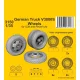 CMK German Truck V3000S Wheels 1/35 / for ICM kits - német Truck V3000S – kerékkészlet
